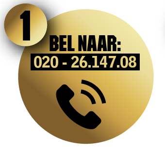 Bel naar 020 - 26.147.08